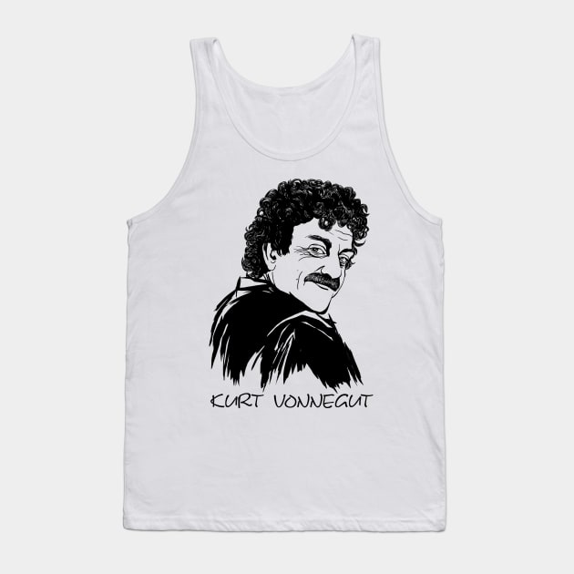 Vonnegut 1 Tank Top by HelenaCooper